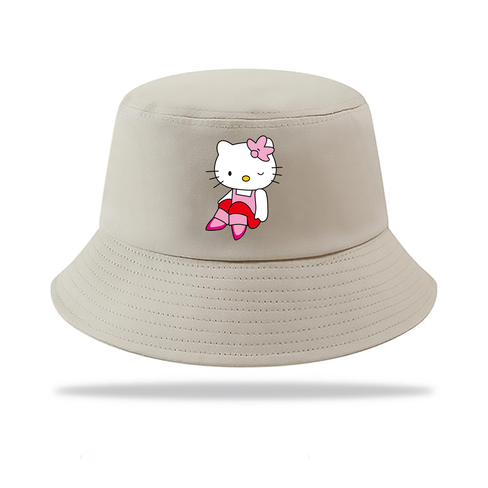 （画像用） Hello Kitty ハローキティ アウトドア日除けバケットハット